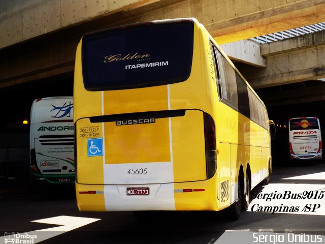 Viação Itapemirim 45605 na cidade de Campinas, São Paulo, Brasil, por Sérgio de Sousa Elias. Número da foto: #3676343.