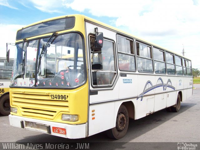 Viplan - Viação Planalto 134996 na cidade de Brasília, Distrito Federal, Brasil, por Canal Willybus. Número da foto: #3676738.