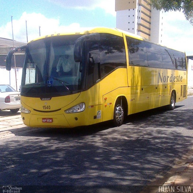 Viação Nordeste 1540 na cidade de Campina Grande, Paraíba, Brasil, por Ruan Silva. Número da foto: #3676658.