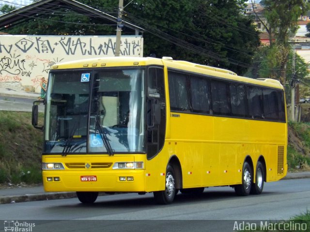 Ônibus Particulares 9148 na cidade de Belo Horizonte, Minas Gerais, Brasil, por Adão Raimundo Marcelino. Número da foto: #3676469.