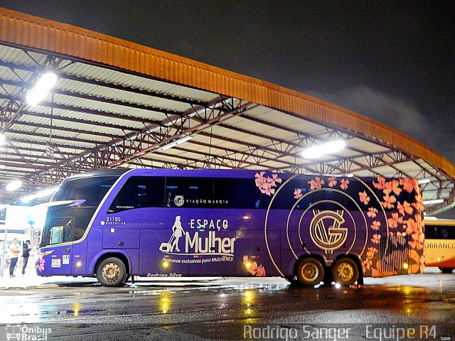 Viação Garcia 21150 na cidade de Londrina, Paraná, Brasil, por Rodrigo S. G Busólogo do Brasil. Número da foto: #3676290.