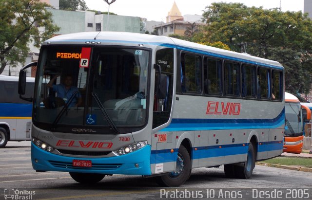 Empresa de Ônibus Vila Elvio 7200 na cidade de Sorocaba, São Paulo, Brasil, por Cristiano Soares da Silva. ID da foto: 3676727.