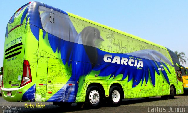 Viação Garcia 7917 na cidade de Maringá, Paraná, Brasil, por Carlos Júnior. Número da foto: #3676602.