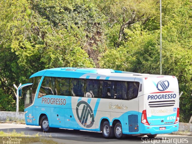 Auto Viação Progresso 6174 na cidade de Aracaju, Sergipe, Brasil, por Sergio Marques . Número da foto: #3675748.