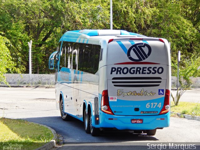 Auto Viação Progresso 6174 na cidade de Aracaju, Sergipe, Brasil, por Sergio Marques . Número da foto: #3675737.