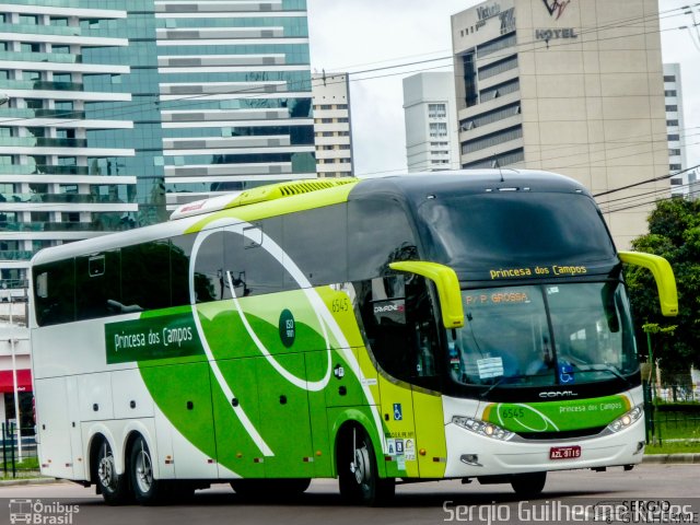 Expresso Princesa dos Campos 6545 na cidade de Curitiba, Paraná, Brasil, por Sergio Guilherme Ketes. Número da foto: #3695360.