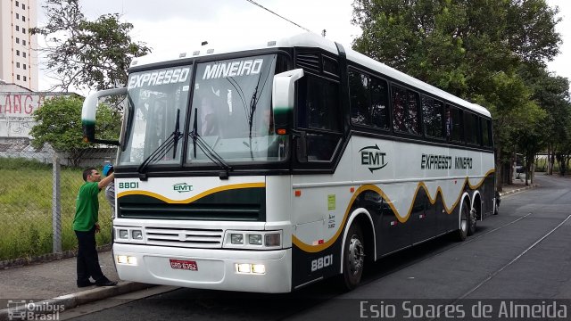 Expresso Mineiro 8801 na cidade de São Paulo, São Paulo, Brasil, por Esio Soares de Almeida. Número da foto: #3693657.