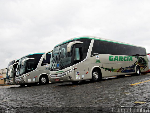 Viação Garcia 7626 na cidade de Londrina, Paraná, Brasil, por Rodrigo Coimbra. ID da foto: 3696337.