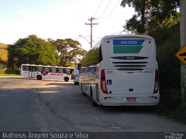 Bel-Tour Transportes e Turismo 370 na cidade de Valença, Rio de Janeiro, Brasil, por Matheus Ângelo Souza e Silva. Número da foto: #3697575.