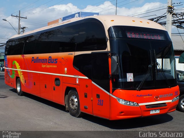 Pullman Bus 253 na cidade de , por Carlos Sobarzo. ID da foto: 3697085.