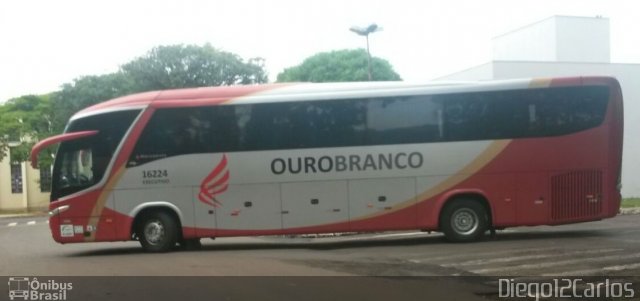 Viação Ouro Branco 16224 na cidade de Mandaguari, Paraná, Brasil, por Diego Carlos Oliveira. Número da foto: #3695836.