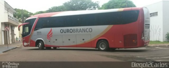 Viação Ouro Branco 16224 na cidade de Mandaguari, Paraná, Brasil, por Diego Carlos Oliveira. Número da foto: #3695834.