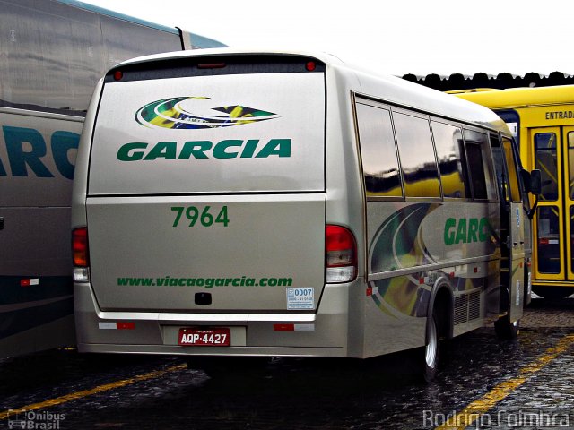 Viação Garcia 7964 na cidade de Londrina, Paraná, Brasil, por Rodrigo Coimbra. ID da foto: 3696314.