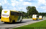 Empresa Gontijo de Transportes 12125 na cidade de Ribeirão Vermelho, Minas Gerais, Brasil, por Andrey Gustavo. Número da foto: #:id.