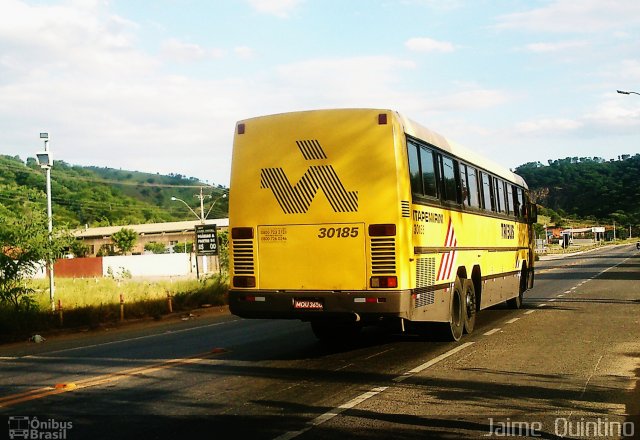 Viação Itapemirim 30185 na cidade de Governador Valadares, Minas Gerais, Brasil, por Jaime  Quintino. Número da foto: #3699600.