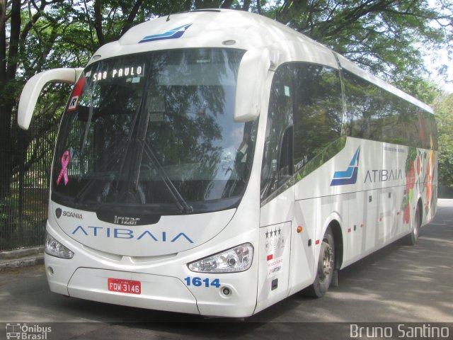 Viação Atibaia São Paulo 1614 na cidade de São Paulo, São Paulo, Brasil, por Bruno Santino. Número da foto: #3699996.