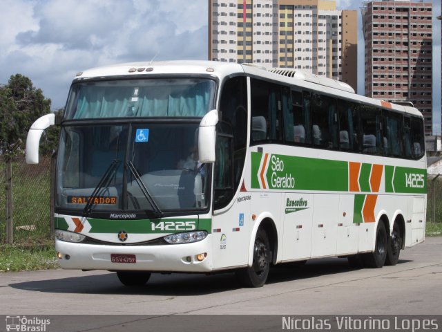 Cia. São Geraldo de Viação 14225 na cidade de Natal, Rio Grande do Norte, Brasil, por Nícolas Vitorino Lopes. Número da foto: #3699831.