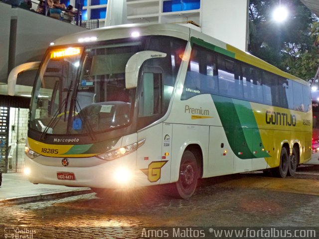 Empresa Gontijo de Transportes 18285 na cidade de Fortaleza, Ceará, Brasil, por Amós  Mattos. Número da foto: #3700195.