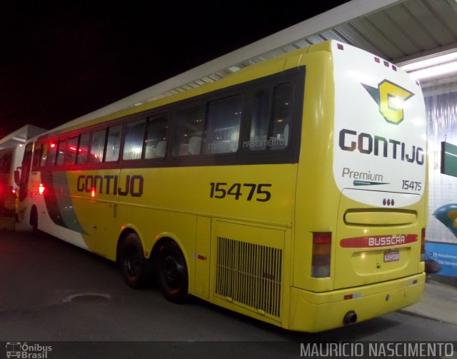 Empresa Gontijo de Transportes 15475 na cidade de Belo Horizonte, Minas Gerais, Brasil, por Maurício Nascimento. ID da foto: 3700313.