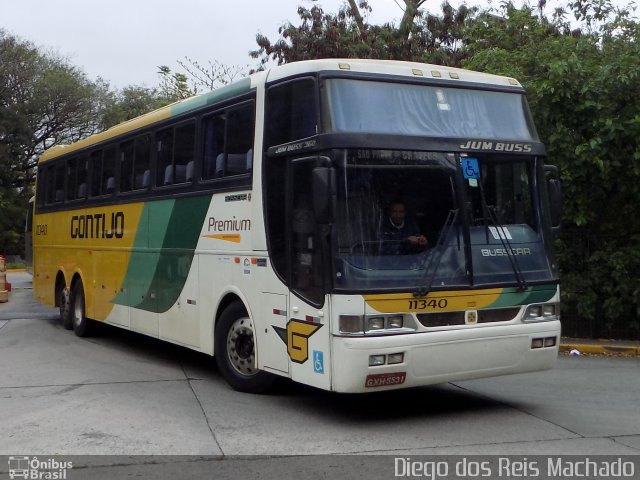 Empresa Gontijo de Transportes 11340 na cidade de São Paulo, São Paulo, Brasil, por Diego dos Reis Machado. ID da foto: 3699235.