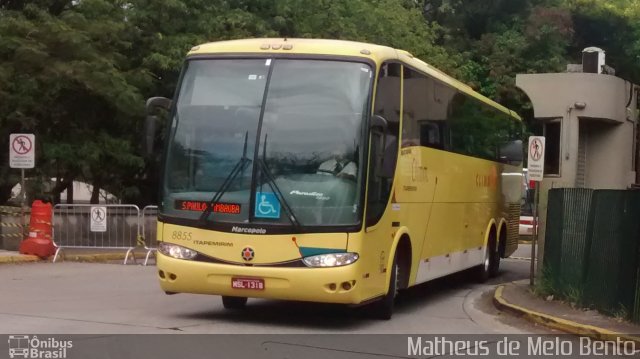 Viação Itapemirim 8855 na cidade de São Paulo, São Paulo, Brasil, por Matheus de Melo Bento. Número da foto: #3700305.