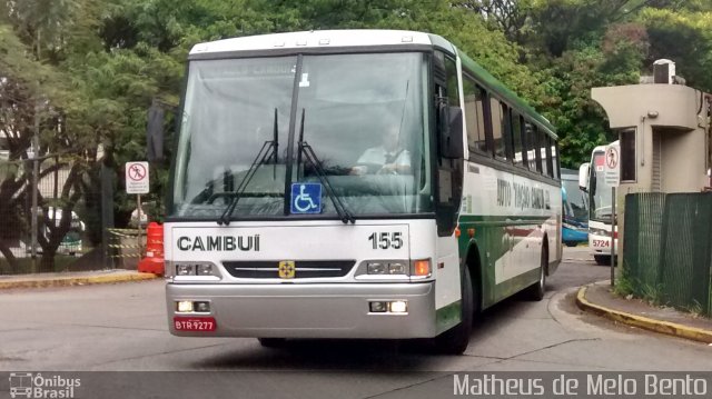 Auto Viação Cambuí 155 na cidade de São Paulo, São Paulo, Brasil, por Matheus de Melo Bento. Número da foto: #3700311.