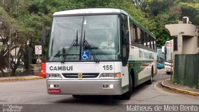 Auto Viação Cambuí 155 na cidade de São Paulo, São Paulo, Brasil, por Matheus de Melo Bento. ID da foto: 3700311.