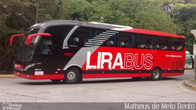 Lirabus 13051 na cidade de São Paulo, São Paulo, Brasil, por Matheus de Melo Bento. Número da foto: #3700361.