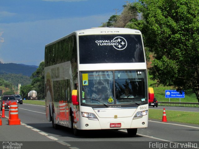 Osvaldo Turismo 6600 na cidade de Atibaia, São Paulo, Brasil, por Felipe Carvalho. Número da foto: #3702272.
