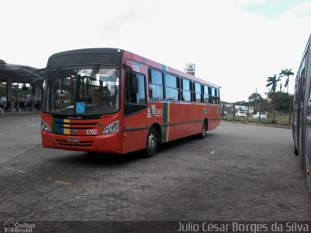 Itamaracá Transportes 1.702 na cidade de Paulista, Pernambuco, Brasil, por Júlio César Borges da Silva. ID da foto: 3702367.