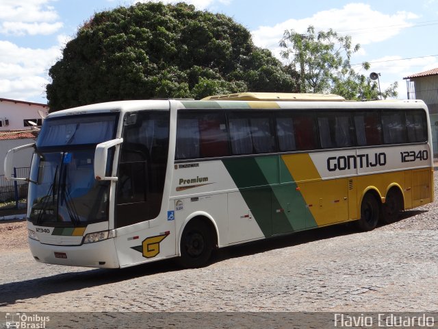 Empresa Gontijo de Transportes 12340 na cidade de Crato, Ceará, Brasil, por Flávio Eduardo. Número da foto: #3700872.