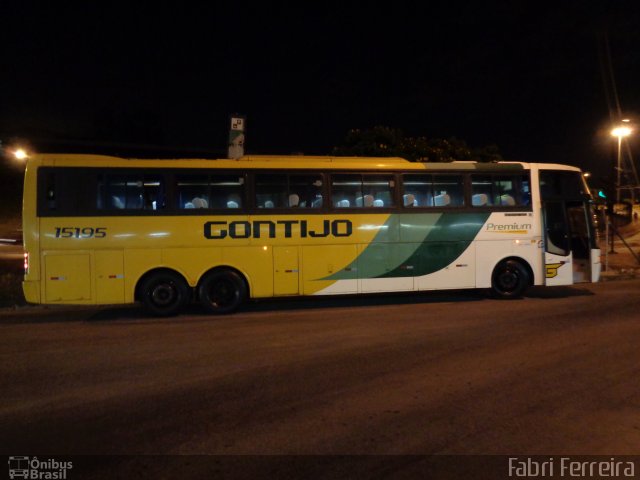 Empresa Gontijo de Transportes 15195 na cidade de Belo Horizonte, Minas Gerais, Brasil, por Fabri Ferreira. ID da foto: 3702614.