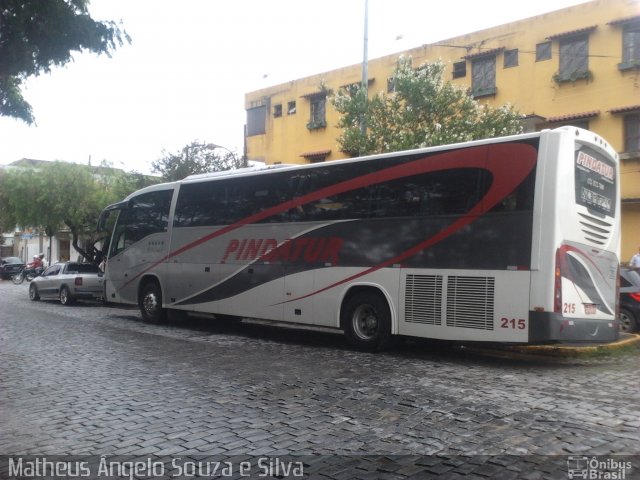 Pindatur Transporte e Turismo 215 na cidade de São Lourenço, Minas Gerais, Brasil, por Matheus Ângelo Souza e Silva. Número da foto: #3702705.