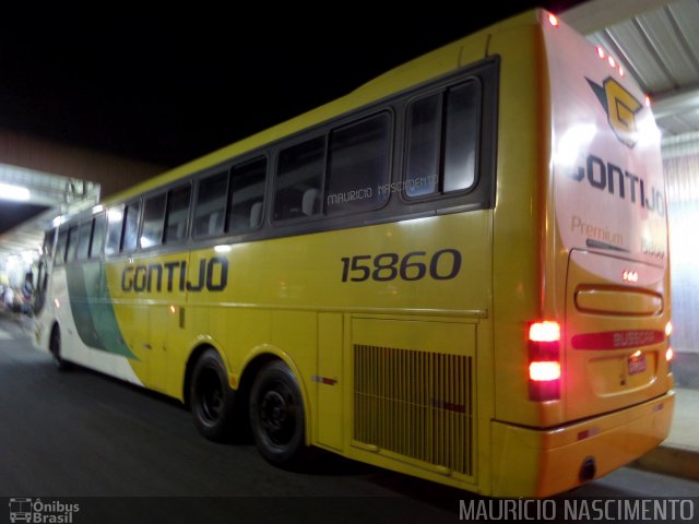 Empresa Gontijo de Transportes 15860 na cidade de Belo Horizonte, Minas Gerais, Brasil, por Maurício Nascimento. ID da foto: 3702574.