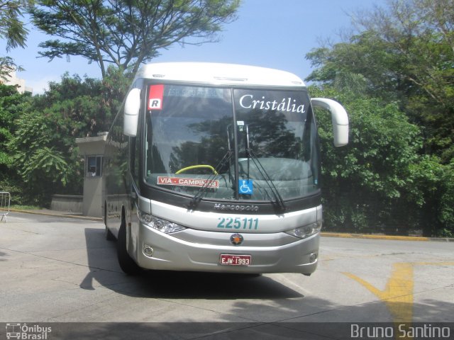 Expresso Cristália 225111 na cidade de São Paulo, São Paulo, Brasil, por Bruno Santino. Número da foto: #3700992.