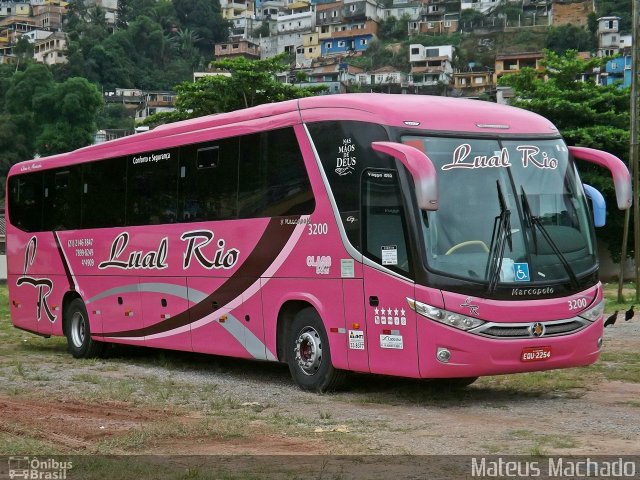 Lual Rio Turismo e Fretamento 3200 na cidade de Angra dos Reis, Rio de Janeiro, Brasil, por Mateus Machado. Número da foto: #3704585.