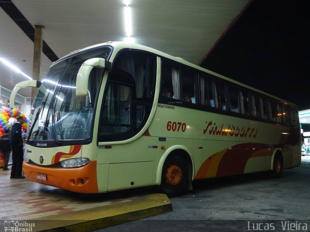 Transcotta Turismo 6070 na cidade de João Monlevade, Minas Gerais, Brasil, por Lucas Vieira. Número da foto: #3704525.
