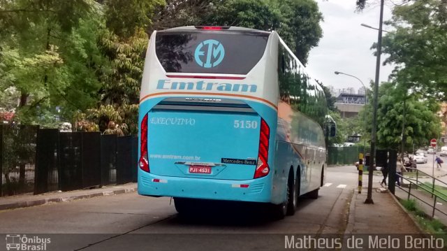 Emtram 5150 na cidade de São Paulo, São Paulo, Brasil, por Matheus de Melo Bento. Número da foto: #3704263.