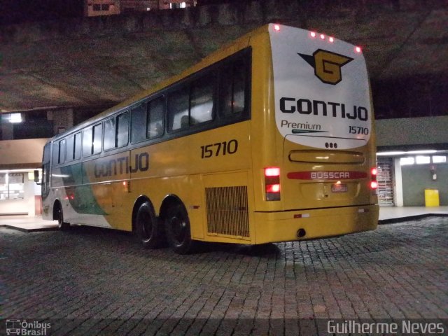 Empresa Gontijo de Transportes 15710 na cidade de Cachoeiro de Itapemirim, Espírito Santo, Brasil, por Guilherme Neves. ID da foto: 3704530.