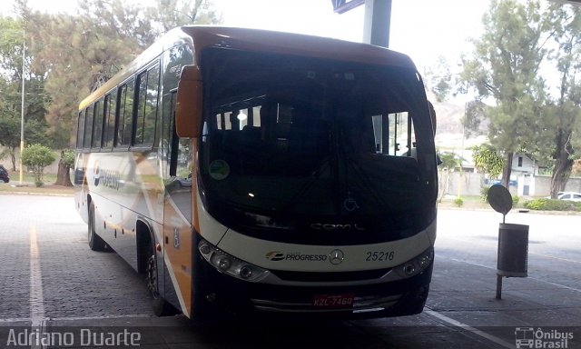 Viação Progresso 25216 na cidade de Três Rios, Rio de Janeiro, Brasil, por Adriano Duarte. ID da foto: 3703759.