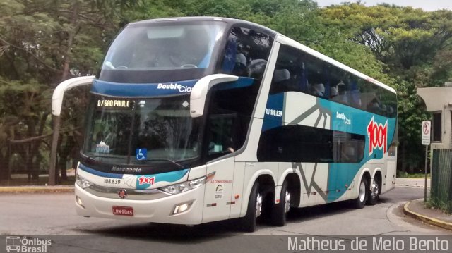 Auto Viação 1001 RJ 108.839 na cidade de São Paulo, São Paulo, Brasil, por Matheus de Melo Bento. Número da foto: #3704199.