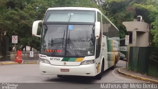 Empresa Gontijo de Transportes 12750 na cidade de São Paulo, São Paulo, Brasil, por Matheus de Melo Bento. Número da foto: #3704136.