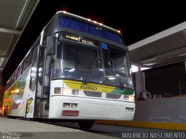 Empresa Gontijo de Transportes 15860 na cidade de Belo Horizonte, Minas Gerais, Brasil, por Maurício Nascimento. ID da foto: 3704891.