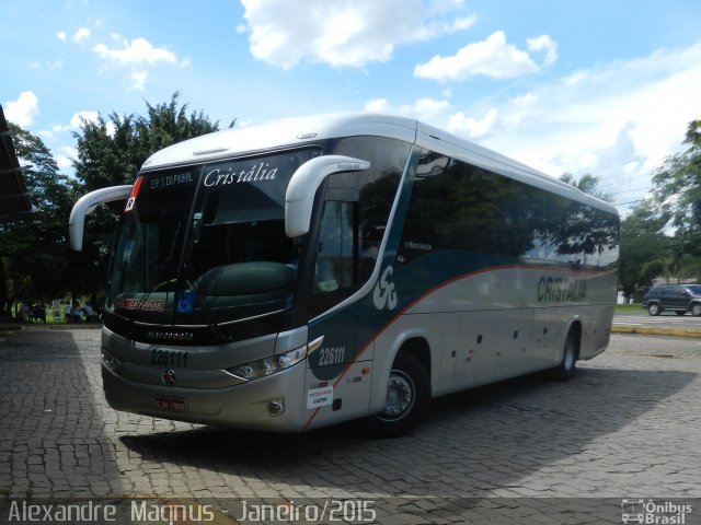 Expresso Cristália 226111 na cidade de Mogi Guaçu, São Paulo, Brasil, por Alexandre  Magnus. Número da foto: #3704392.