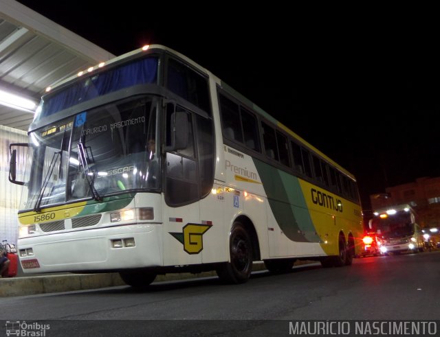 Empresa Gontijo de Transportes 15860 na cidade de Belo Horizonte, Minas Gerais, Brasil, por Maurício Nascimento. Número da foto: #3704878.