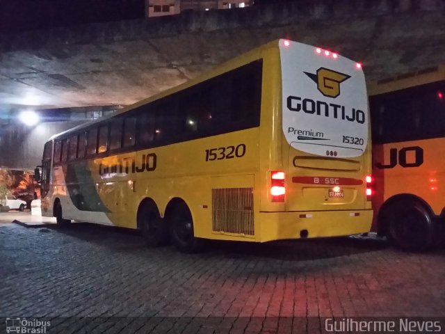 Empresa Gontijo de Transportes 15320 na cidade de Cachoeiro de Itapemirim, Espírito Santo, Brasil, por Guilherme Neves. ID da foto: 3704518.