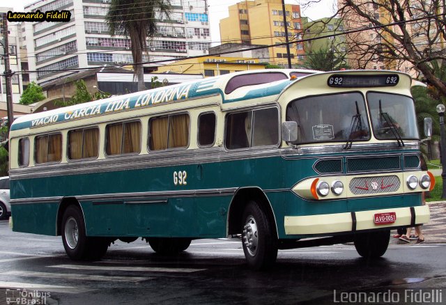Viação Garcia G92 na cidade de Londrina, Paraná, Brasil, por Leonardo Fidelli. Número da foto: #3704643.