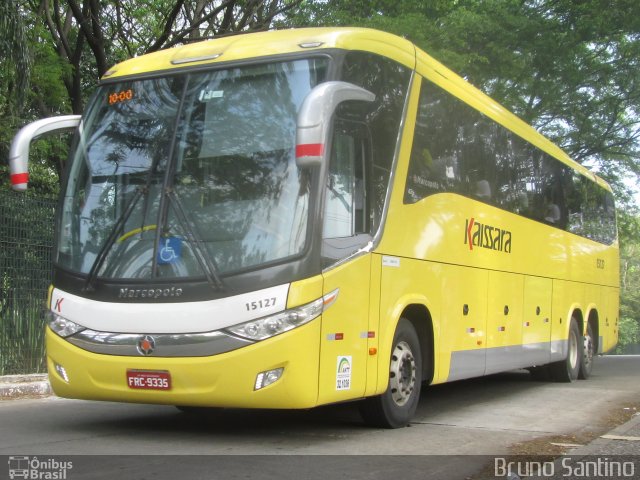 Kaissara - Viação Caiçara 15127 na cidade de São Paulo, São Paulo, Brasil, por Bruno Santino. Número da foto: #3703061.