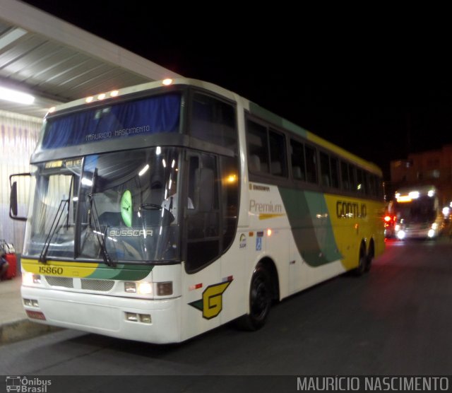 Empresa Gontijo de Transportes 15860 na cidade de Belo Horizonte, Minas Gerais, Brasil, por Maurício Nascimento. ID da foto: 3704882.