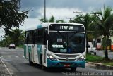 Transportes Metropolitanos Brisa 7100 na cidade de Camaçari, Bahia, Brasil, por Mairan Santos. ID da foto: :id.